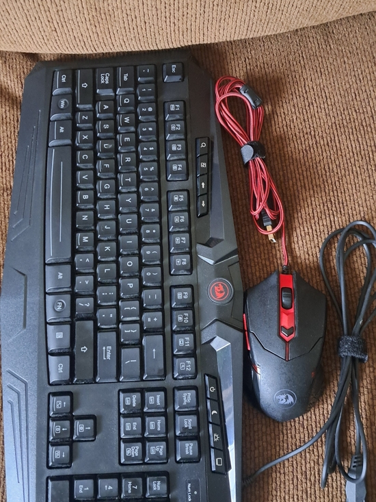 Other - Red and Black Gaming Keyboard & Mouse Combo